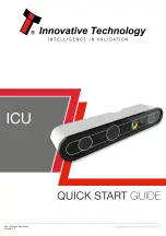 Preview for 1 page of Innovative Technology ICU Quick Start Manual