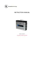 Innovative Technology ITCR-3000 Instruction Manual preview