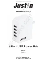 Innovative Technology Justin JH-810 User Manual preview