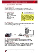 Preview for 19 page of Innovative Technology NV10 Family User Manual