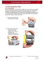 Предварительный просмотр 73 страницы Innovative Technology NV10 Family User Manual