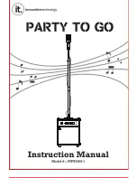 Innovative Technology Party To Go ITPT2GO-1 Instruction Manual preview