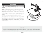 Preview for 2 page of Innovative Innovative Ergonomic Solutions CompuCaddy WINSTON-E DUAL Installation Instructions Manual