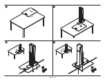 Preview for 4 page of Innovative Innovative Ergonomic Solutions CompuCaddy WINSTON-E DUAL Installation Instructions Manual