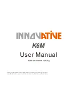 Предварительный просмотр 1 страницы Innovative K6M User Manual