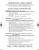 Preview for 3 page of Innovia EarCheck Use & Care Manual