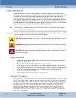 Preview for 8 page of Innovx FastSwitch 24 Installation And Operation Manual