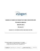 Предварительный просмотр 1 страницы Inogen GS-100 Technical Manual