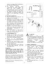 Предварительный просмотр 15 страницы Inoksan BYM 052-Set User Manual