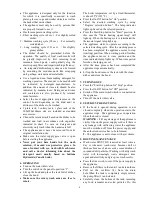 Предварительный просмотр 8 страницы Inoksan BYM 100E Instruction Manual