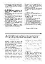 Предварительный просмотр 18 страницы Inoksan FBE006 Instruction Manual