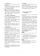 Предварительный просмотр 12 страницы Inoksan FKG022E Instruction Manual