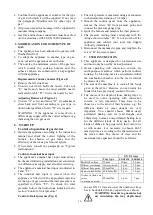 Предварительный просмотр 14 страницы Inoksan FKG022E Instruction Manual