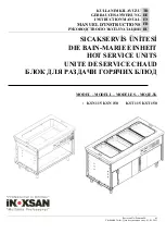 Inoksan KSN 115 Instruction Manual preview