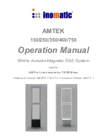 Inomatic AMTEK 150 Operation Manual preview