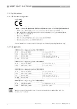 Предварительный просмотр 6 страницы INOR 70C330X010 Manual