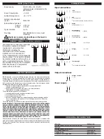 Предварительный просмотр 2 страницы INOR IPAQ-4L User Instructions