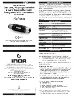 INOR IPAQ CT20 Installation Manual предпросмотр