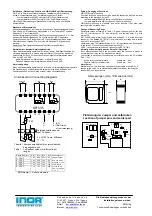 Preview for 2 page of INOR SR 535 User Instructions