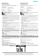 InoTec BNP 9100 P Ino-Traq Series Operating Instruction preview