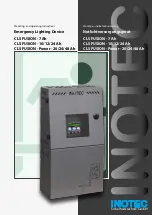 InoTec CLS FUSION 10 Ah Mounting And Operating Instructions preview