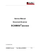 InoTec SCAMAX 2600 Service Manual preview
