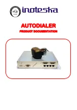 Inoteska ITX 482 03.2 PVR Product Documentation предпросмотр