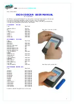 Preview for 1 page of inout EK20-IDSCAN User Manual