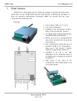 Preview for 3 page of Inova GPRS Tau User Manual