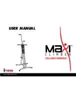 Предварительный просмотр 1 страницы Inova maxi climber User Manual