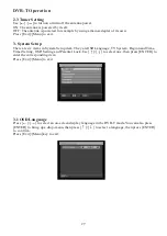 Предварительный просмотр 29 страницы Inovalley CH02E-DVBT Instruction Manual