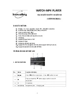 Inovalley MP1581W User Manual предпросмотр