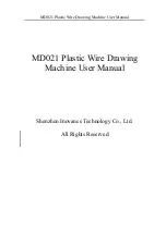 Preview for 1 page of Inovance MD021 User Manual