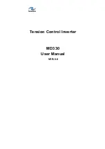 Inovance MD330 User Manual preview