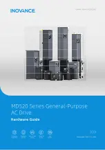 Inovance MD520 Series Hardware Manual preview