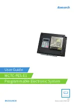 Preview for 1 page of Inovance Monarch MCTC-PEC-E1 User Manual