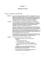 Preview for 5 page of Inovonics 235 Operating And Maintenance Instruction Manual