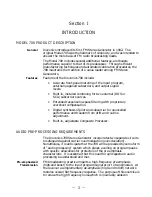 Preview for 5 page of Inovonics 708 Operating And Maintenance Instruction Manual