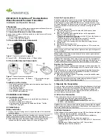 Preview for 1 page of Inovonics EchoStream EN1215D-15 Installation And Operation Manual