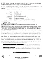 Preview for 2 page of Inovonics EchoStream ES1265 Installation And Operation Manual