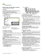 Предварительный просмотр 1 страницы Inovonics EN1722 Installation Instructions