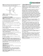 Preview for 2 page of Inovonics ES1501 EchoStream TapWatch Installation And Operation Manual