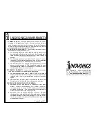 Preview for 10 page of Inovonics Ino 634 mini Installation & User Manual