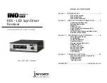 Предварительный просмотр 1 страницы Inovonics INOmini 402 Installation & User Manual