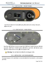 Предварительный просмотр 24 страницы Inovytec Ventway Sparrow User Manual