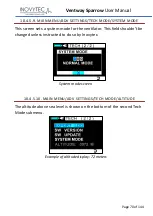 Предварительный просмотр 70 страницы Inovytec Ventway Sparrow User Manual