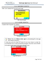 Предварительный просмотр 74 страницы Inovytec Ventway Sparrow User Manual