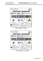 Предварительный просмотр 84 страницы Inovytec Ventway Sparrow User Manual