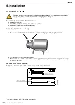 Предварительный просмотр 7 страницы INOXPA ASPIR A-150 Installation, Service And Maintenance Instructions