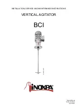 Предварительный просмотр 1 страницы INOXPA BCI Series Installation, Service And Maintenance Instructions